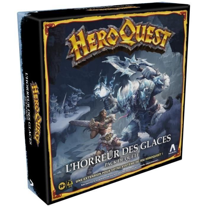 Heroquest, Extension The Horror of Ice, de 14 años, Heroquest Game System requerido - Avalon Hill 5 Heroquest, Extension The Horror of Ice, de 14 años, Heroquest Game System requerido - Avalon Hill 5
