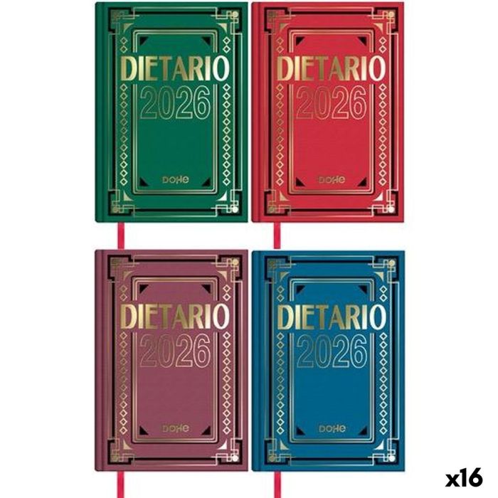 Dietario DOHE 1/4 15 x 21 cm (16 Unidades)