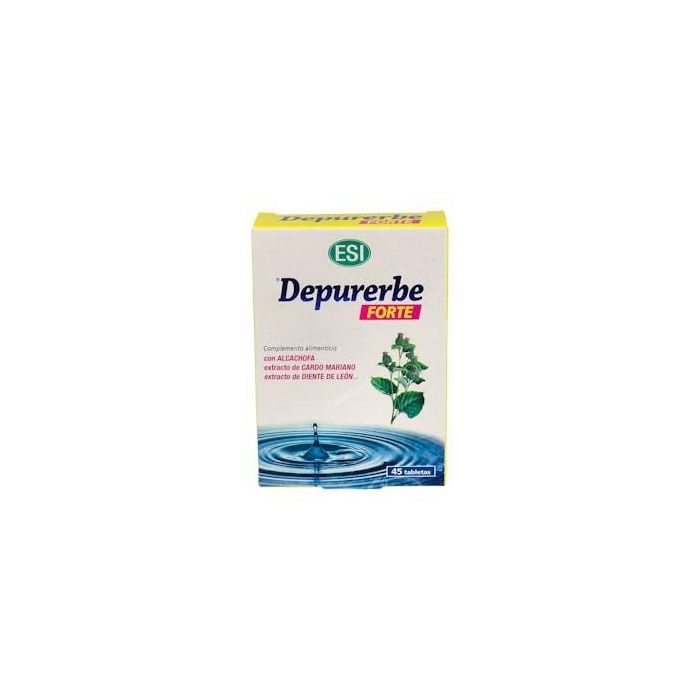 Hepadiet Depurerbe Forte con Alcachofa y Cardo Mariano para Función Hepática 45 Comprimidos