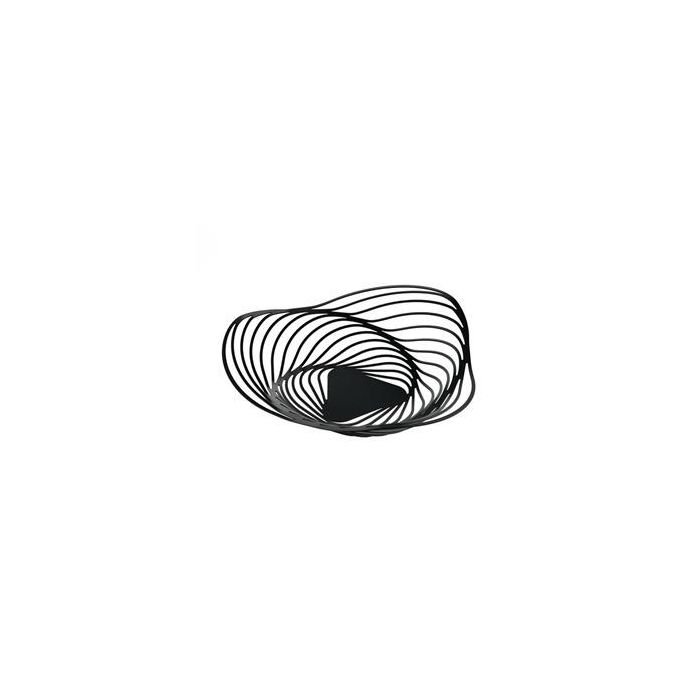 Alessi ACO01 B Trinity Centro de Mesa Acero y Resina Negro 1 Alessi ACO01 B Trinity Centro de Mesa Acero y Resina Negro 1