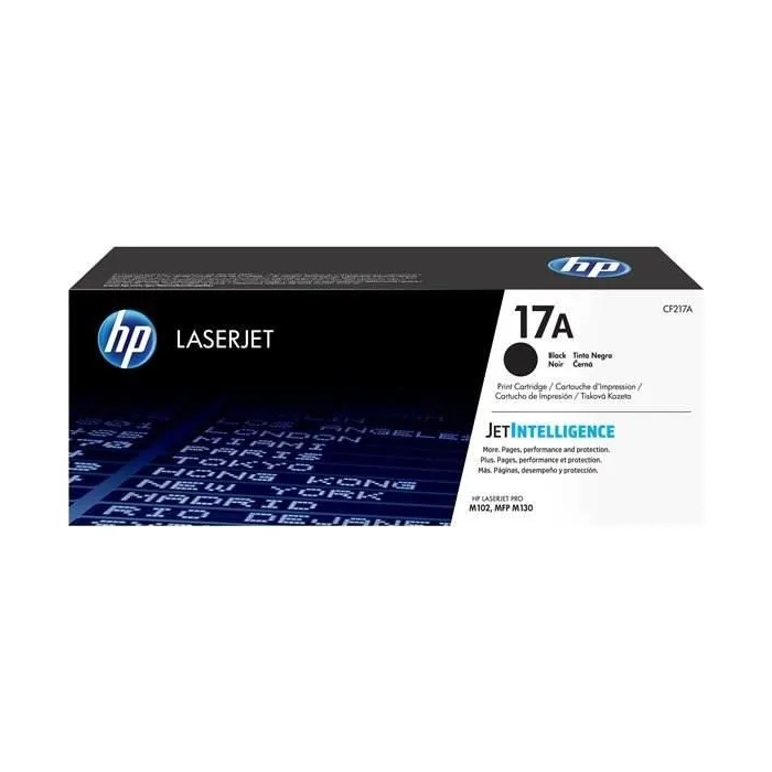 HP LaserJet Pro M102/M104/MFP M130/M132 Toner Negro 17A 0 HP LaserJet Pro M102/M104/MFP M130/M132 Toner Negro 17A 0