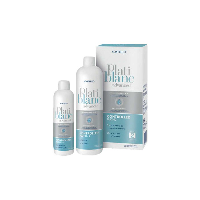 Montibello Platiblanc Advanced Controlled Blond 400 + 200 mL 1 Montibello Platiblanc Advanced Controlled Blond 400 + 200 mL 1