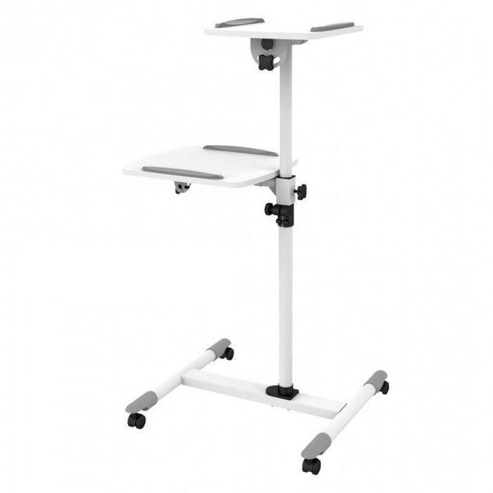 Techly Universal Trolley for Notebook / Projector, White 1 Techly Universal Trolley for Notebook / Projector, White 1