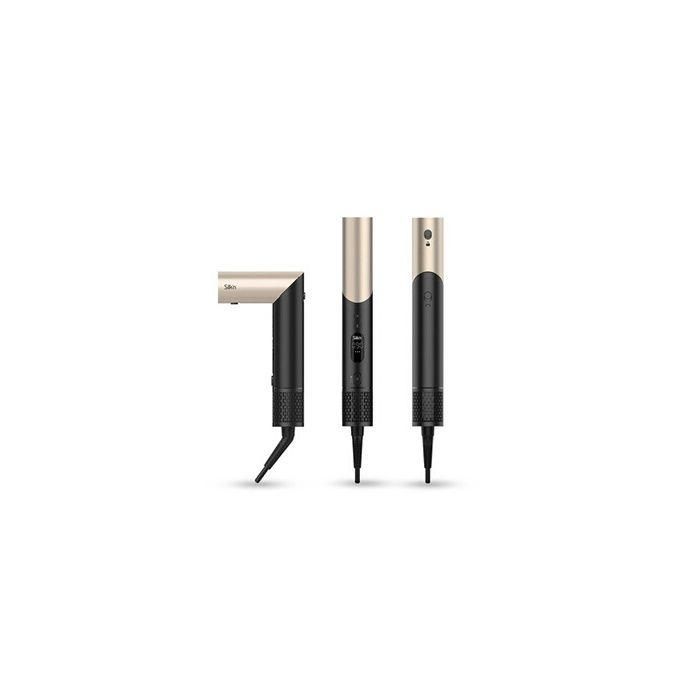 Silk'n SIL1721226719180 Secador de pelo Silky Air Flex 110.000 rpm, 5 accesorios, Negro Dorado 1