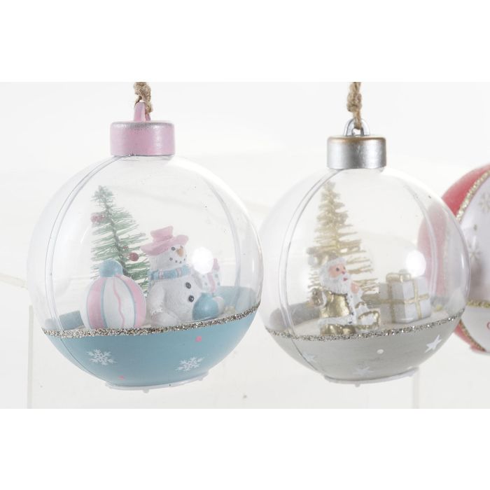 DKD Home Decor Decoración Colgante Navidad LED Surtida Papá Noel, Muñeco Nieve, Reno 8x9x8 cm (12 Unidades) 2 DKD Home Decor Decoración Colgante Navidad LED Surtida Papá Noel, Muñeco Nieve, Reno 8x9x8 cm (12 Unidades) 2