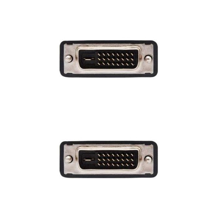 Nanocable 10.15.0802 Cable DVI Dual Link 24+1 Macho-Macho 1.8m Negro con Ferrita Soporta Full-HD 1080p, 10.2 Gb/s, 330MHz 2 Nanocable 10.15.0802 Cable DVI Dual Link 24+1 Macho-Macho 1.8m Negro con Ferrita Soporta Full-HD 1080p, 10.2 Gb/s, 330MHz 2