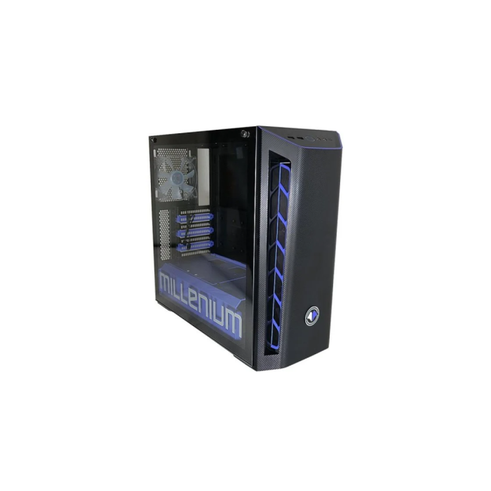 Millenium MCB-B510L/DEF Chasis PC ATX Ventana Lateral Textura Carbono Negro