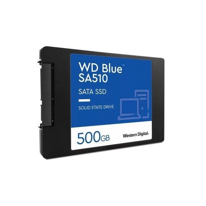 Western Digital WDS500G3B0A Disco Duro Interno SSD 500GB 2.5" SATA III WD Blue SA510 560MB/s lectura 510MB/s escritura 1 Western Digital WDS500G3B0A Disco Duro Interno SSD 500GB 2.5" SATA III WD Blue SA510 560MB/s lectura 510MB/s escritura 1