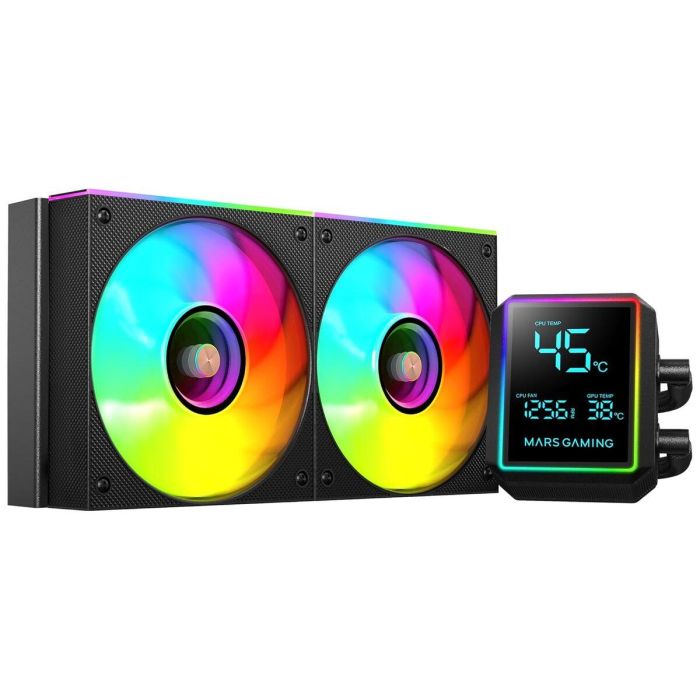 Base de Refrigeración para Portátil Mars Gaming MLLCDPRO240 1 Base de Refrigeración para Portátil Mars Gaming MLLCDPRO240 1