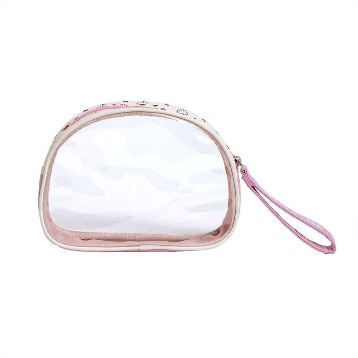 Neceser de Viaje Hello Kitty Rosa 100 % Poliuretano 4 Neceser de Viaje Hello Kitty Rosa 100 % Poliuretano 4