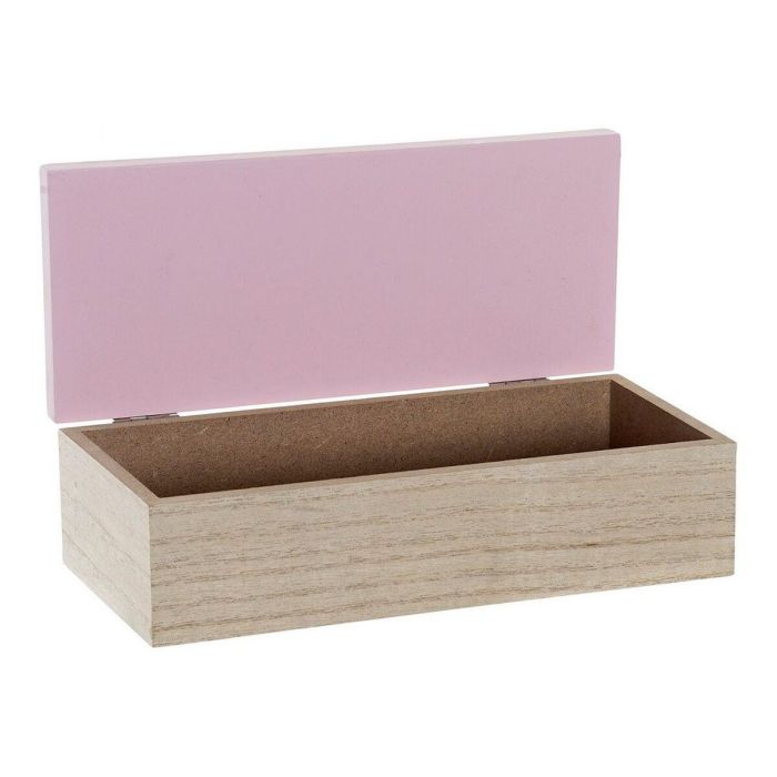 Caja DKD Home Decor Natural 6 x 9 x 22 cm (2 Unidades) 1 Caja DKD Home Decor Natural 6 x 9 x 22 cm (2 Unidades) 1