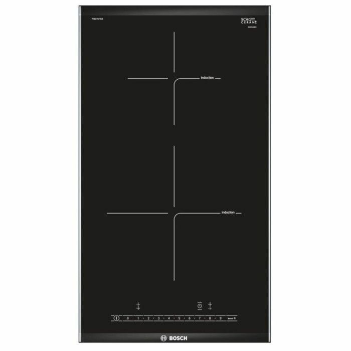 Bosch PIB375FB1E Placa Vitrocerámica Inducción 2 Fuegos Inicio Rápido Seguridad Infantil 30