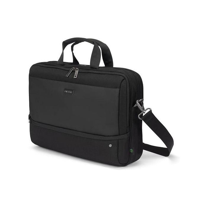 DICOTA D32166-RPET Maletín para portátil de 16 pulgadas, Poliéster Reciclado, Negro 0 DICOTA D32166-RPET Maletín para portátil de 16 pulgadas, Poliéster Reciclado, Negro 0