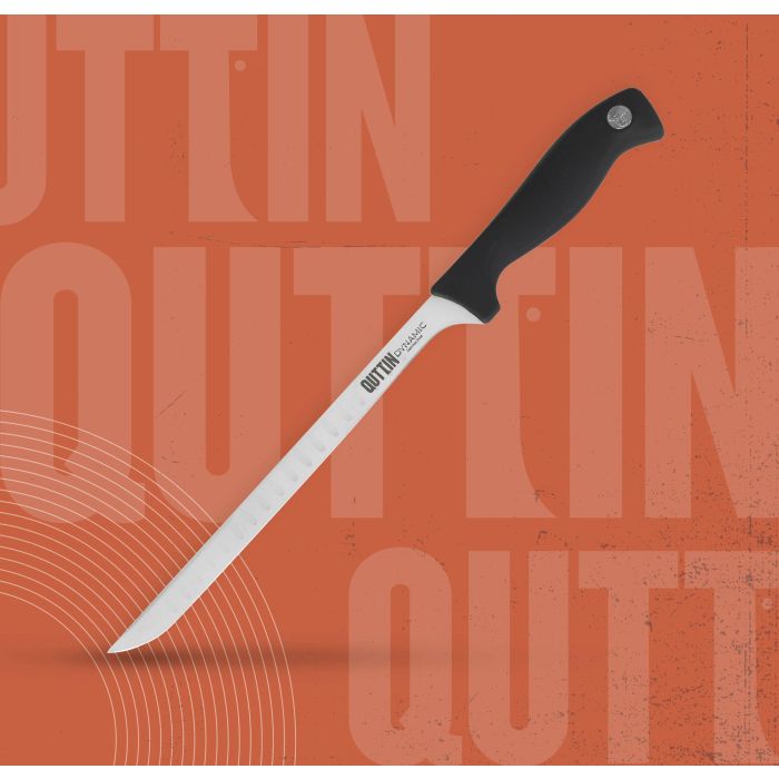 Quttin Cuchillo Jamonero Dynamic 24 cm (16 Unidades) 2 Quttin Cuchillo Jamonero Dynamic 24 cm (16 Unidades) 2