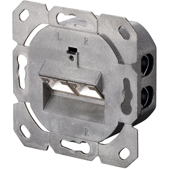 DIGITUS Anschlussdose Cat5e 2xRJ45 geschirmt Unt. Signalweiß 1 DIGITUS Anschlussdose Cat5e 2xRJ45 geschirmt Unt. Signalweiß 1