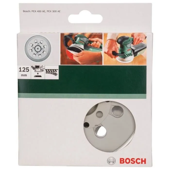 Bosch PEX 300/400 AE Placa Lijadora Flexible PEX 300/400 AE - Almohadilla de lijado suave para trabajos de lijado estándar. Mejor abrasión y buena calidad superficial. Uso universal 1 Bosch PEX 300/400 AE Placa Lijadora Flexible PEX 300/400 AE - Almohadilla de lijado suave para trabajos de lijado estándar. Mejor abrasión y buena calidad superficial. Uso universal 1