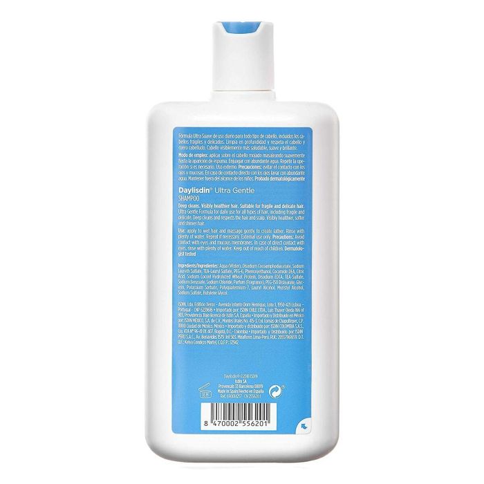 Isdin Daylisdin Champú de Uso Frecuente para Cuidado Diario, Brillo e Hidratación Profunda en Todo Tipo de Cabello 400 ml 1 Isdin Daylisdin Champú de Uso Frecuente para Cuidado Diario, Brillo e Hidratación Profunda en Todo Tipo de Cabello 400 ml 1
