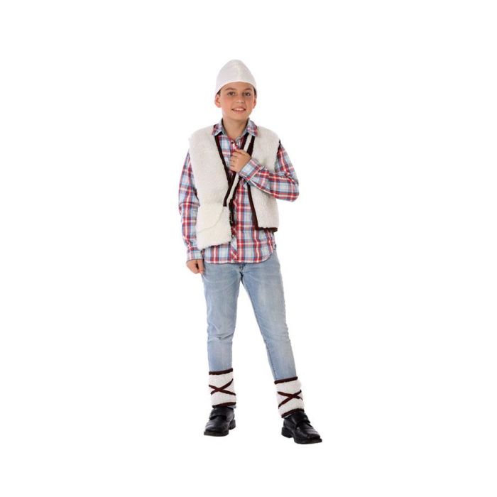 Disfraz Pastor Niño Infantil Pesebre Navidad 10-12 Años - Incluye gorro, chaleco, bolsito y polainas Disfraz Pastor Niño Infantil Pesebre Navidad 10-12 Años - Incluye gorro, chaleco, bolsito y polainas