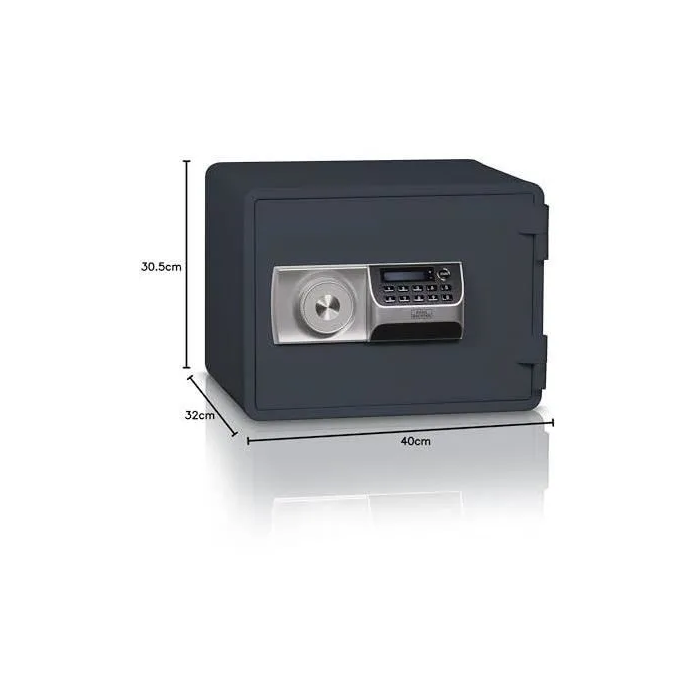 Burg Wachter Caja fuerte ignífuga FP 44 E Certificada 60 min, apertura codificada, formato A4 3