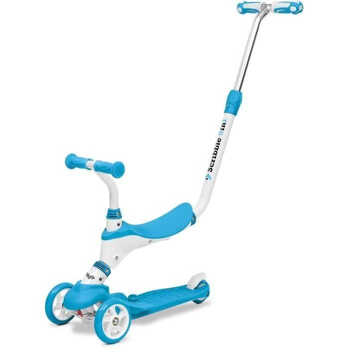 MONDO On and Go Scribble Scooter 5 en 1 - Azul