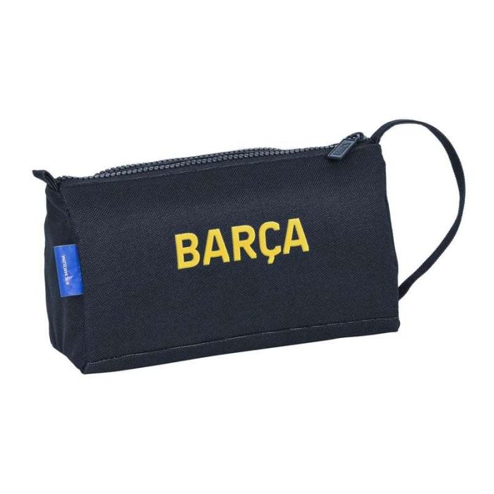 Estuche Escolar con Accesorios F.C. Barcelona Granate Azul marino (32 Piezas) 1