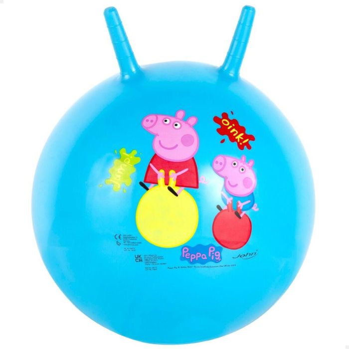 Pelota Saltarina Peppa Pig Ø 45 cm Azul (10 Unidades) 6