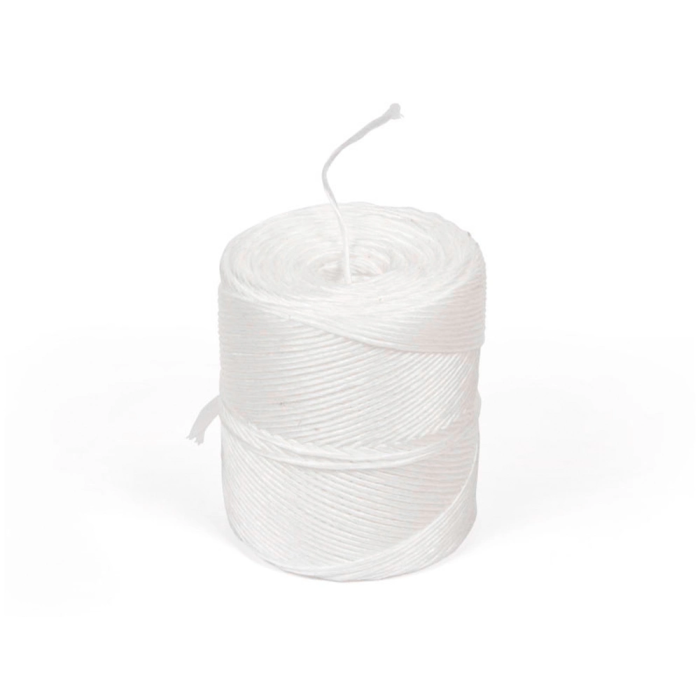 Liderpapel Cuerda Rafia Blanca Rollo 600 Metros Polipropileno Resistente 700g 3