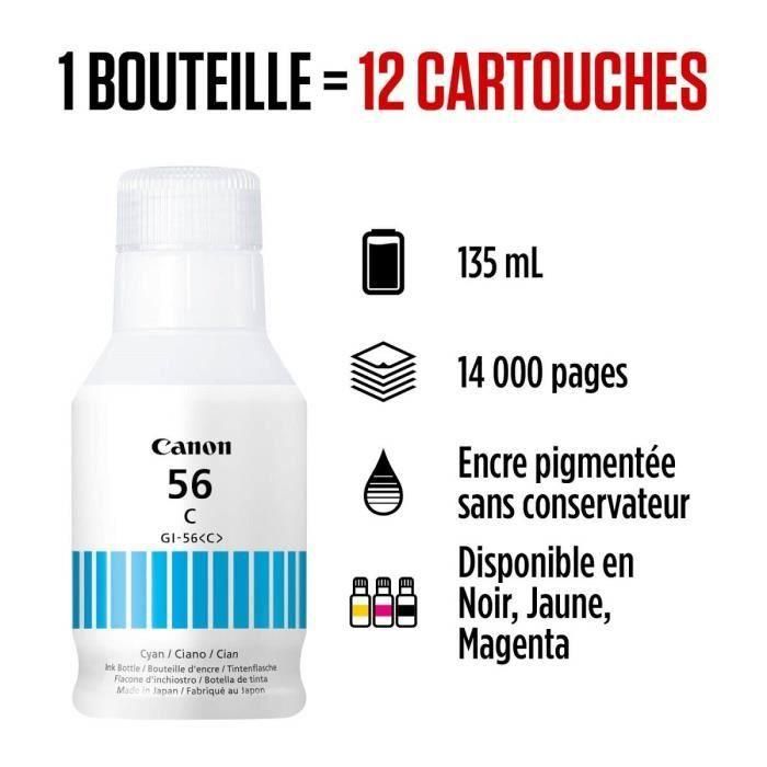 Canon Bote Tinta Cian Maxify Gx 5050-6050-7050 - Gi 56C 1 Canon Bote Tinta Cian Maxify Gx 5050-6050-7050 - Gi 56C 1