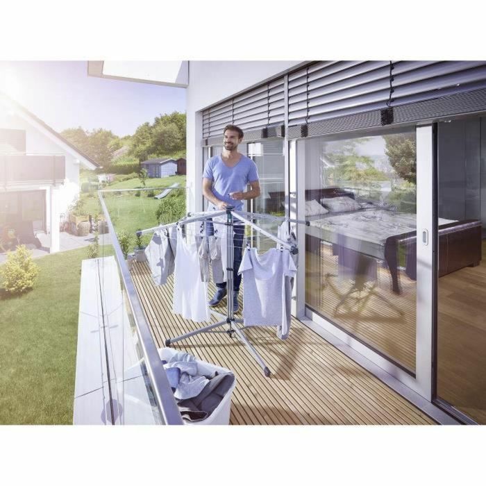 Leifheit 82500 Secador de Ropa LinoPop-Up, 14 m de Extensión, Plegado Compacto 11 Leifheit 82500 Secador de Ropa LinoPop-Up, 14 m de Extensión, Plegado Compacto 11