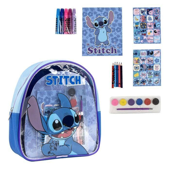 Set papeleria mochila Stitch Disney Set papeleria mochila Stitch Disney