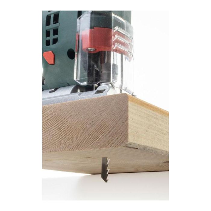 Hoja de sierra de calar hcs 100 mm vástago t madera corte basto 2 unidades 1 Hoja de sierra de calar hcs 100 mm vástago t madera corte basto 2 unidades 1