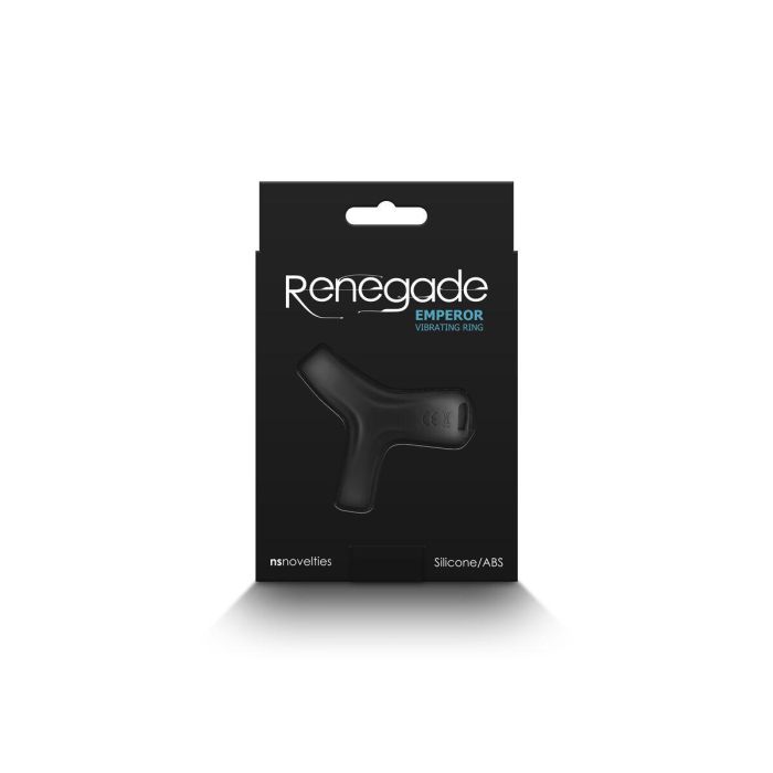 Anillo para el Pene NS Novelties Renegade Negro 4 Anillo para el Pene NS Novelties Renegade Negro 4