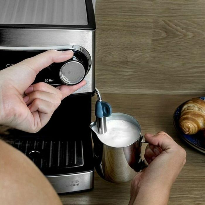 Cafetera Express de Brazo Cecotec Power Espresso 20 1,5 L 850W 1,5 L 4 Cafetera Express de Brazo Cecotec Power Espresso 20 1,5 L 850W 1,5 L 4