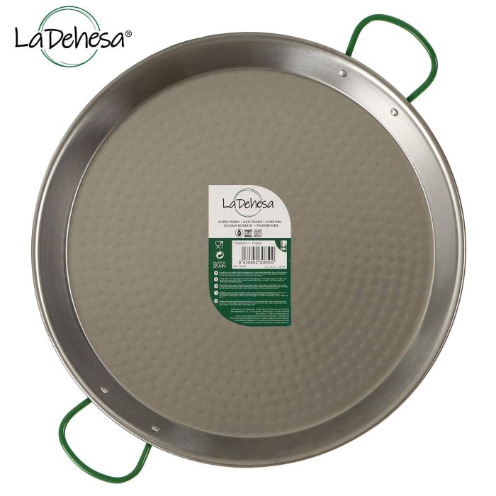 Set Paellera Pulida 46Cm Quemador 400Mm La Dehesa (4 Unidades) 2 Set Paellera Pulida 46Cm Quemador 400Mm La Dehesa (4 Unidades) 2
