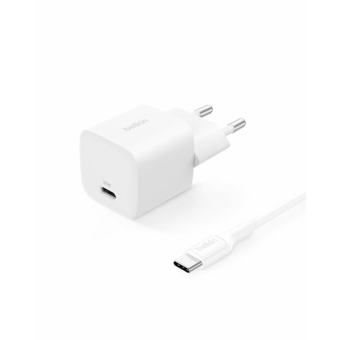 Cargador de Pared Belkin WCA012KQ1MWH-B6 Blanco 25 W