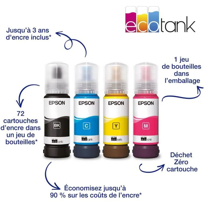 EPSON MULTIFUNCION INKJET ECOTANK ET-2860 4