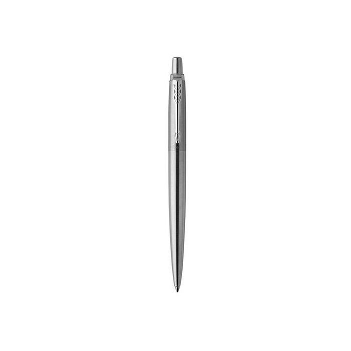 Parker Bolígrafo Jotter Acero CT Elegante Acero Inoxidable Pulido Con Adornos Cromados