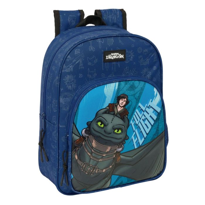 Mochila Escolar How to Train Your Dragon Azul oscuro 26 x 34 x 11 cm 0 Mochila Escolar How to Train Your Dragon Azul oscuro 26 x 34 x 11 cm 0