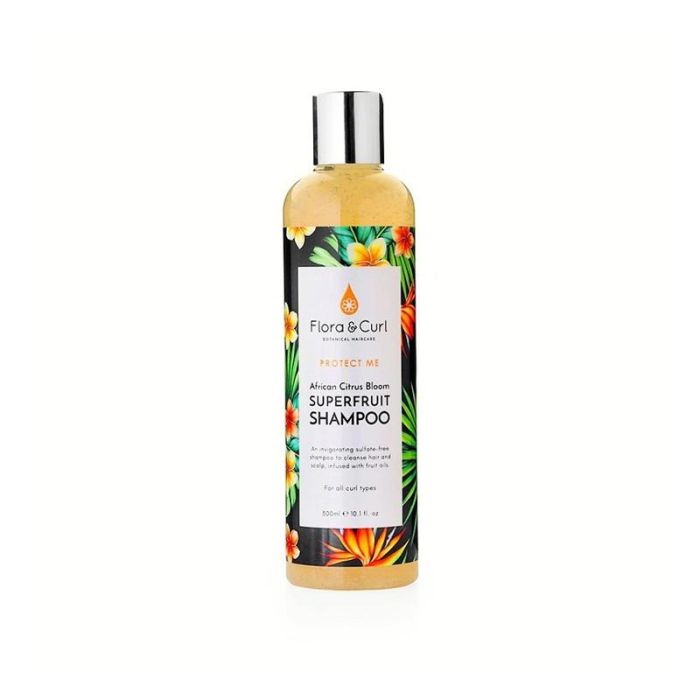 African Citrus Superfruit Shampoo 300 mL Flora Curl