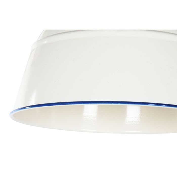 Lampara Techo Mediterraneo DKD Home Decor Blanco Azul 32.5 x 30 x 32.5 cm