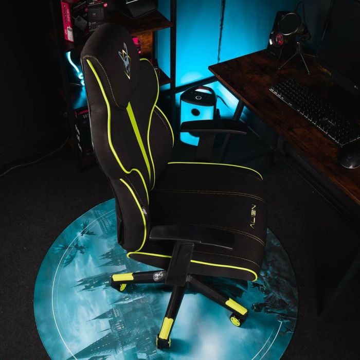 Woxter GM26-056 Silla Gaming Stinger Station Alien Verde Ergonómica, Altura Ajustable, Cojín Lumbar, Piel Sintética Transpirable, 150 kg 11 Woxter GM26-056 Silla Gaming Stinger Station Alien Verde Ergonómica, Altura Ajustable, Cojín Lumbar, Piel Sintética Transpirable, 150 kg 11