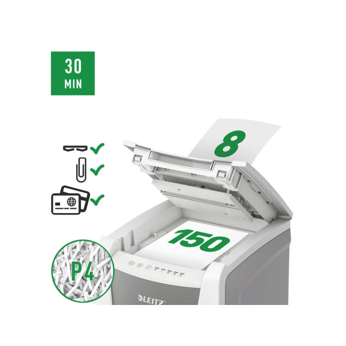 Trituradora de Papel Leitz 80130000 P-4 3