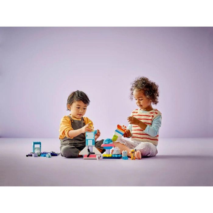 Lego Duplo Aventura En Lanzadera Espacial 3en1 Juguete Infantil con Figuras Astronautas, Extraterrestre y Ladrillo con Luz 3