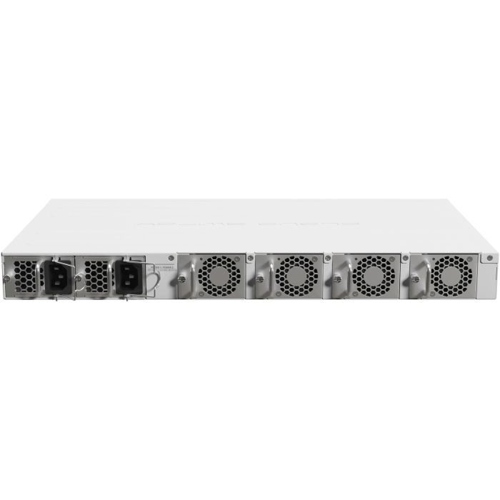 MikroTik CRS518-16XS-2XQ switch 100 Gigabit, 2x QSFP28 100G, 16x SFP28 25G para redes empresariales y centros de datos, fuentes redundantes 1 MikroTik CRS518-16XS-2XQ switch 100 Gigabit, 2x QSFP28 100G, 16x SFP28 25G para redes empresariales y centros de datos, fuentes redundantes 1