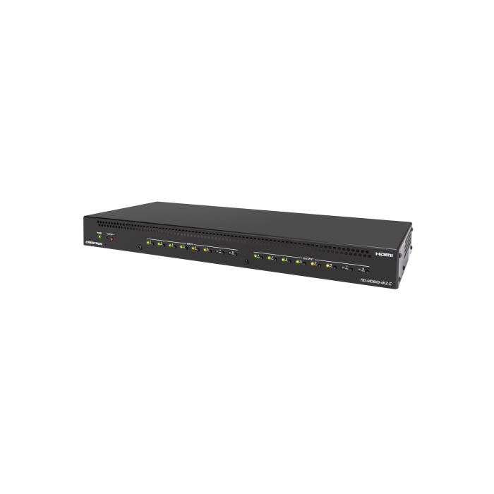 Crestron HD-MD8X8-4KZ-E Conmutador AV 8x8 4K60 4:4:4 HDR para montaje en bastidor Crestron HD-MD8X8-4KZ-E Conmutador AV 8x8 4K60 4:4:4 HDR para montaje en bastidor