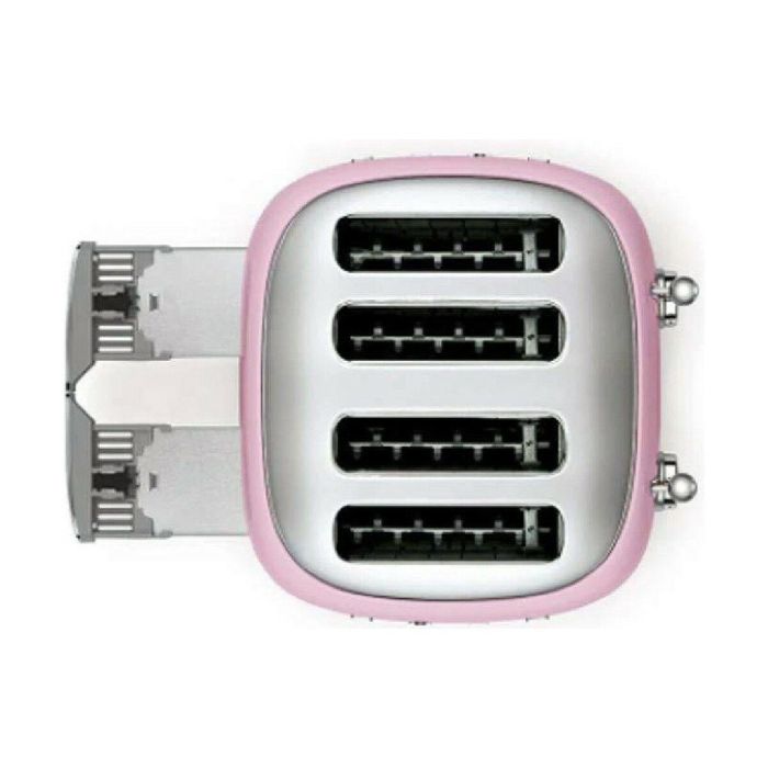 Smeg TSF03PKEU Tostadora 4 Rebanadas Estilo Años 50 Rosa 3 Smeg TSF03PKEU Tostadora 4 Rebanadas Estilo Años 50 Rosa 3