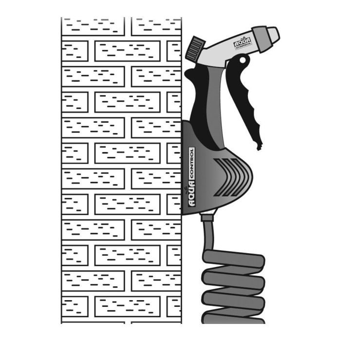 Aqua Control Colgador para manguera helicoidal c2081, negro, polipropileno 2 Aqua Control Colgador para manguera helicoidal c2081, negro, polipropileno 2