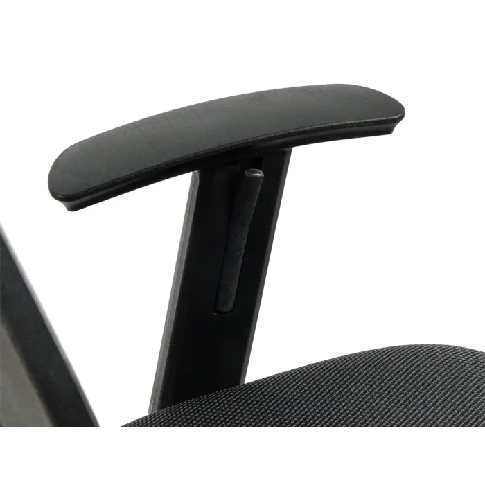 Q-connect Silla de Oficina Ancona Malla Base Metálica Negro - Altura Máx 1110 Anc 660 Prof 590 Ruedas Premium 7