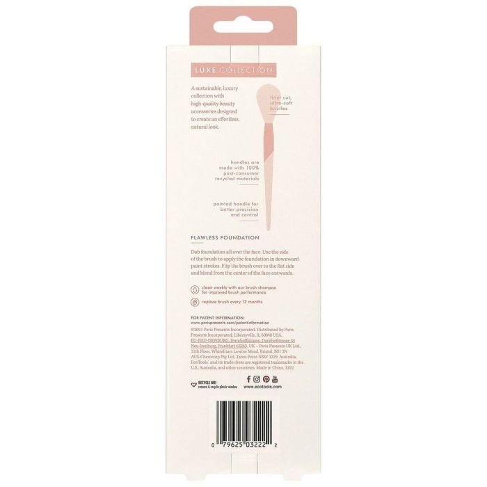 Brocha de base de maquillaje Ecotools Luxe 6 Brocha de base de maquillaje Ecotools Luxe 6