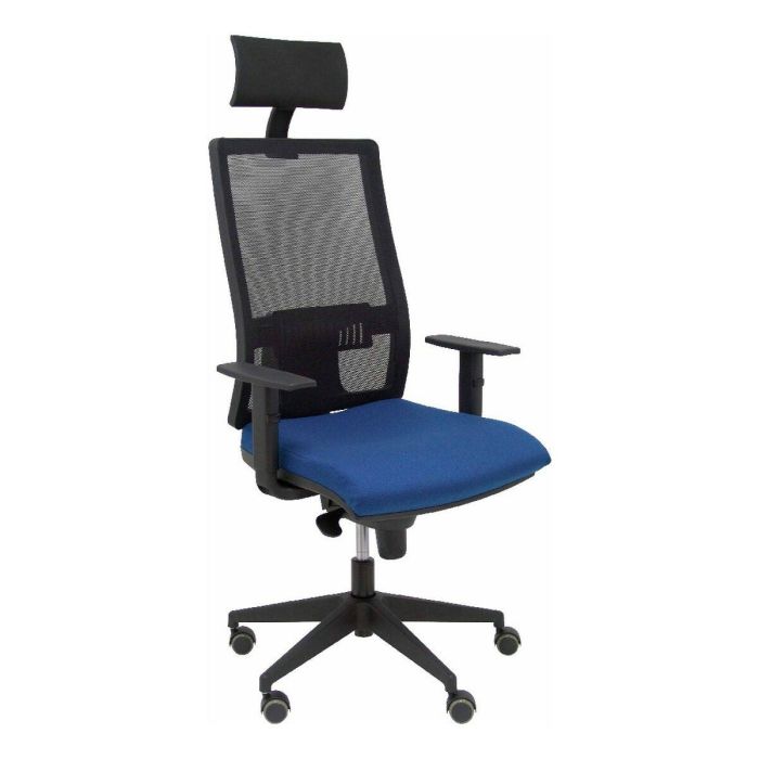 Silla de Oficina con Cabecero Horna Piqueras y Crespo BALI200 Azul marino 0 Silla de Oficina con Cabecero Horna Piqueras y Crespo BALI200 Azul marino 0